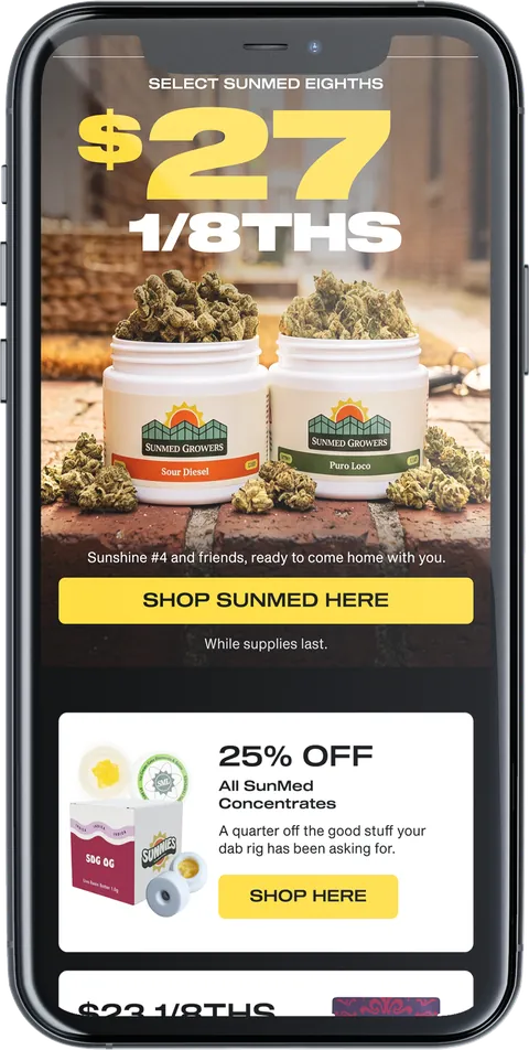 Tact campaign on a phone
